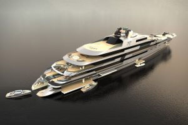 Ken Freivokh Megayacht Concept