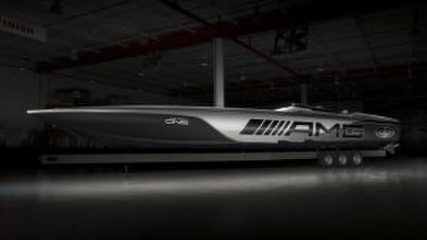Mercedes AMG speedboat