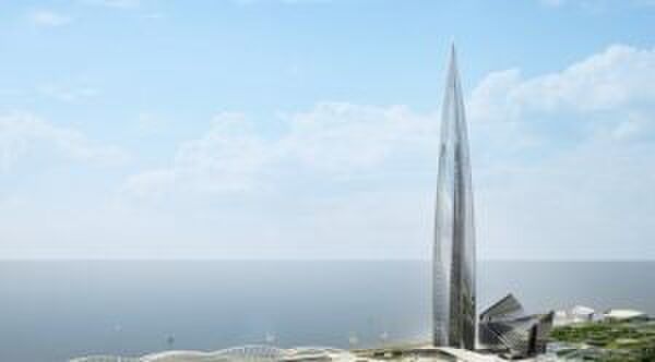 Wolkenkrabber Lakhta Center Gazprom