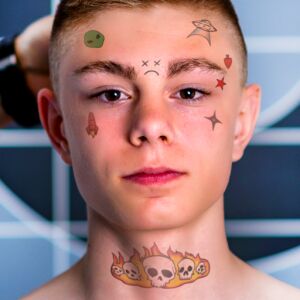 Tattoos Ink Daze Gezicht