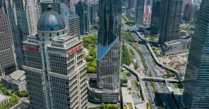 360 graden panorama van Shanghai gewoonvoorhem 6