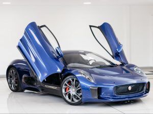 Jaguar C-X75 Supercar stuntcar James Bond Spectre Gewoonvoorhem