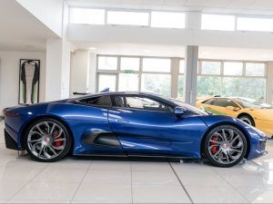Jaguar C-X75 Supercar stuntcar James Bond Spectre Gewoonvoorhem