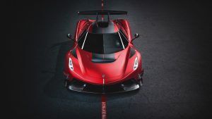kersrode Koenigsegg jesko