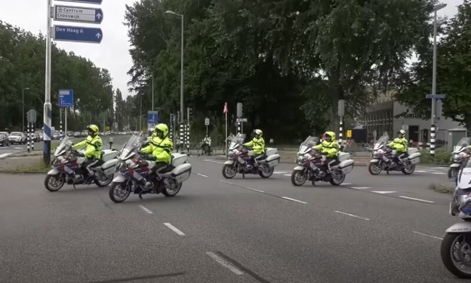 nieuwe motorkleding politie