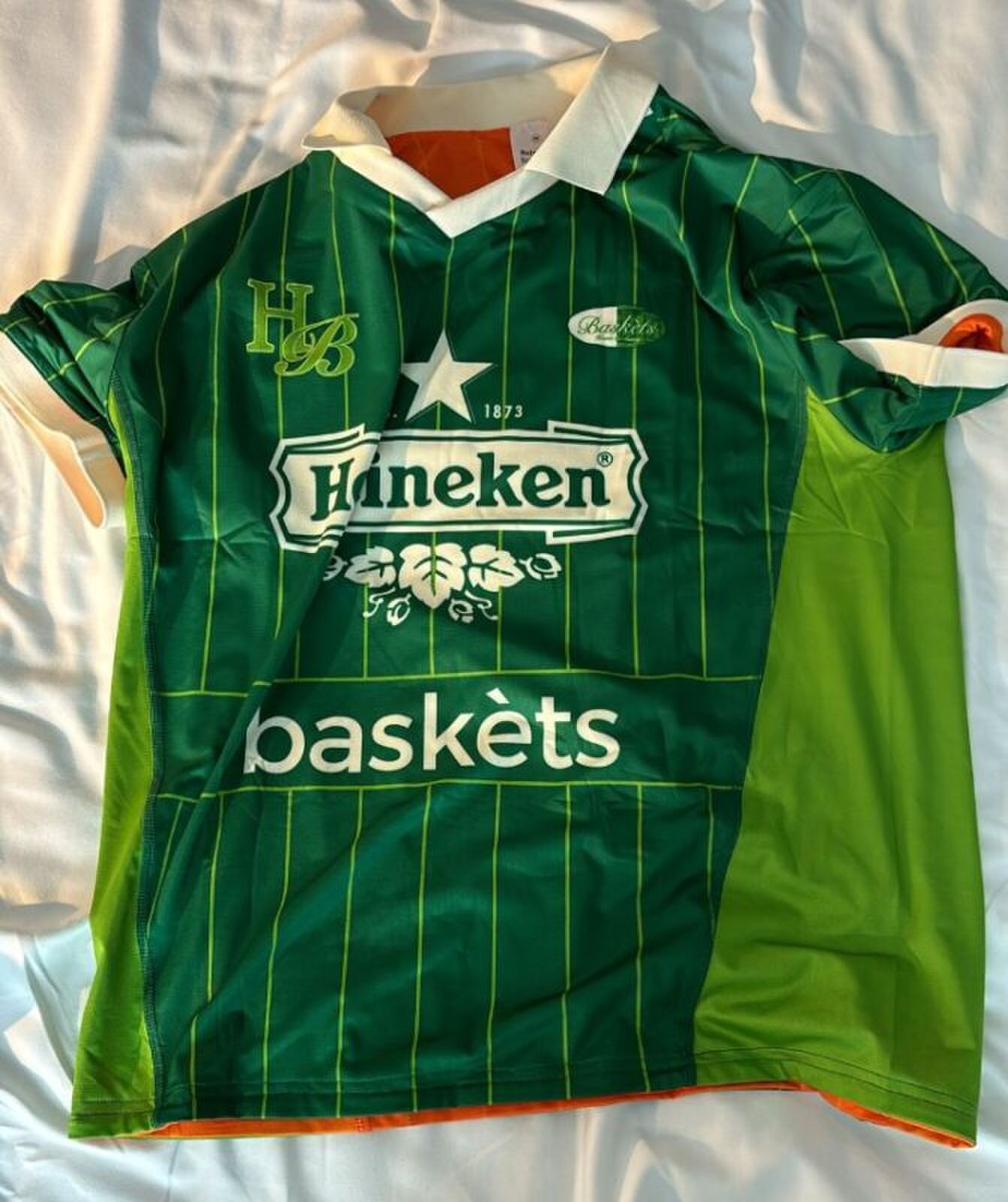 Heineken x Bask&egrave;ts shirt