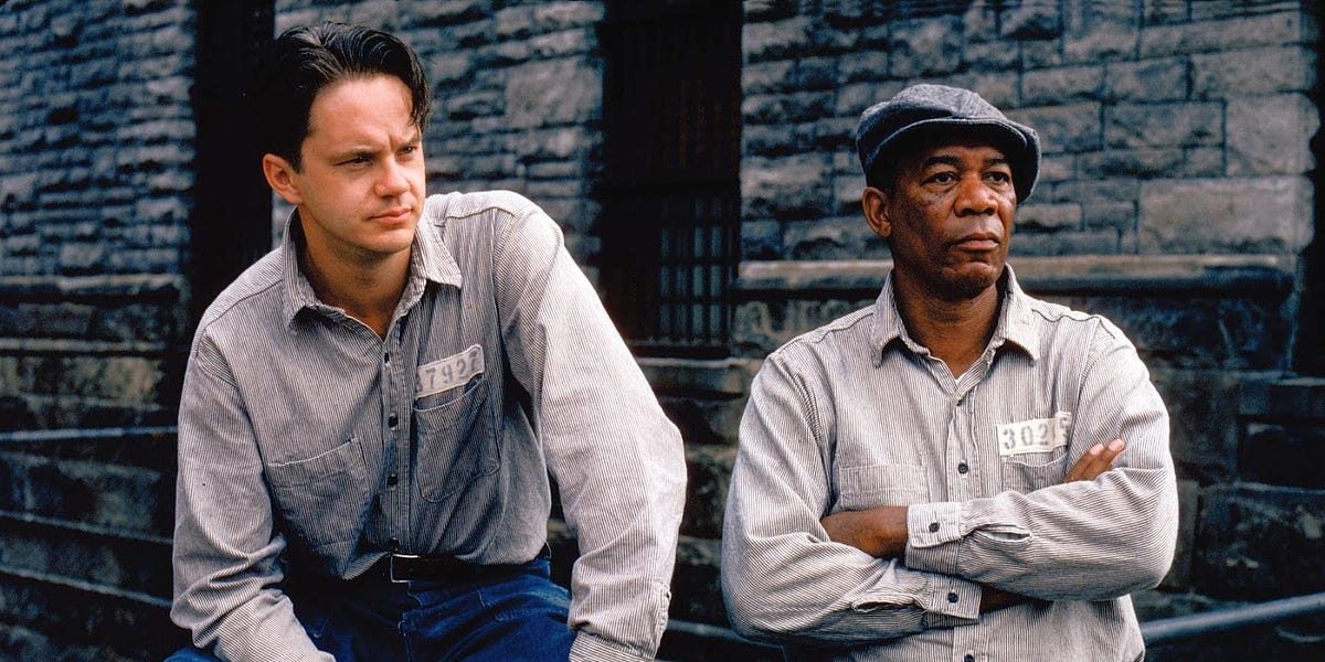 Shawshank Redemption, de beste film ooit volgens filmcritici, is nu terug te vinden op Netflix