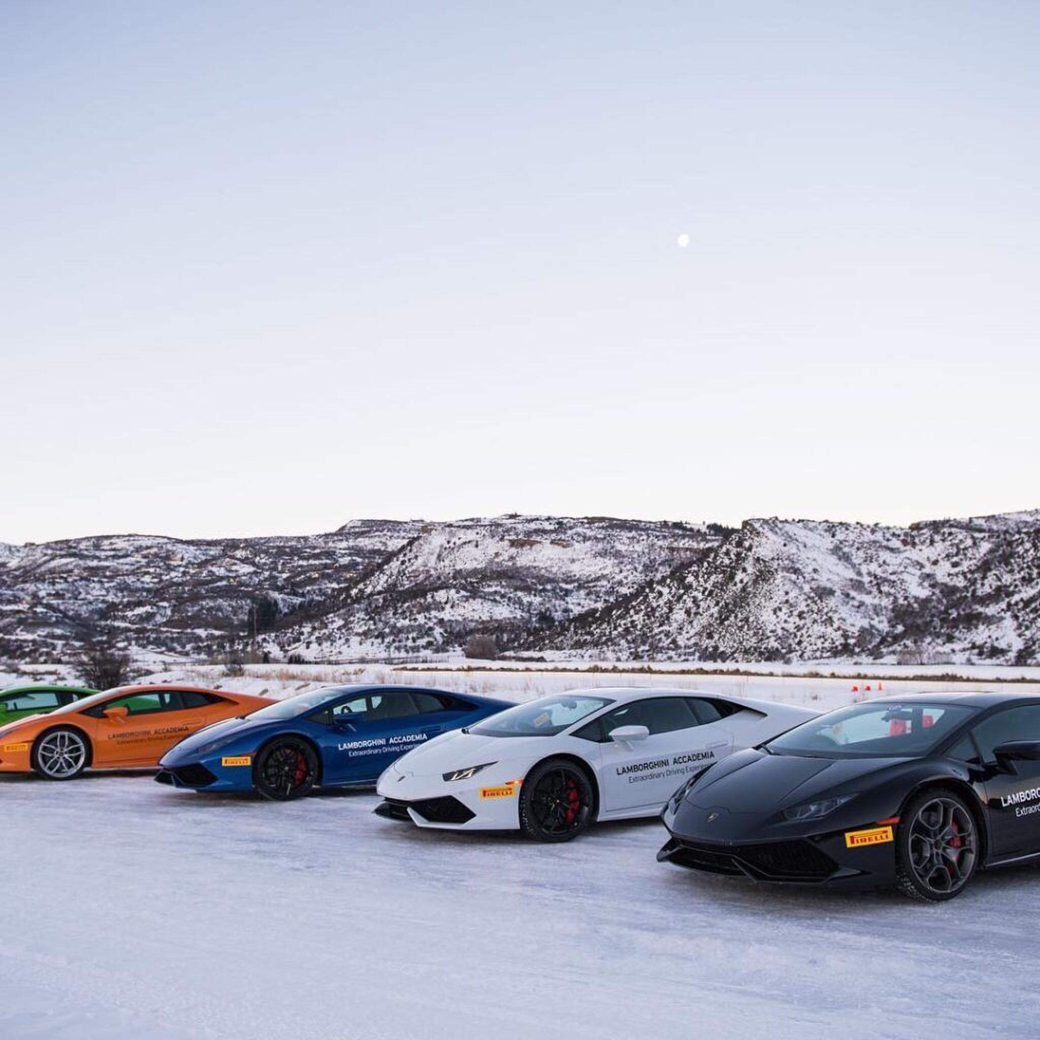 Auto's op het Aspen Motorsports Park