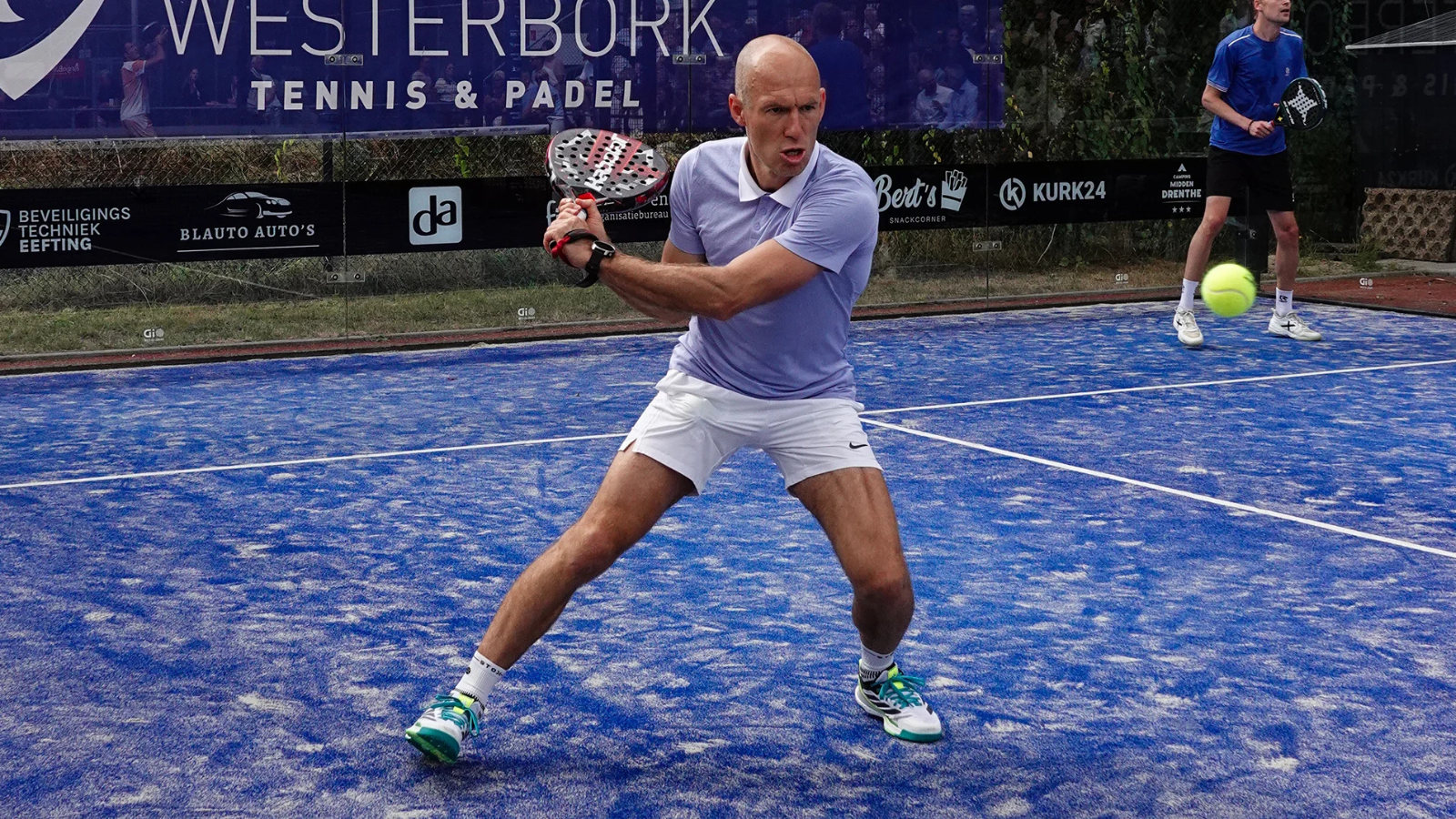 Arjen Robben padel