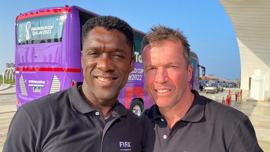 Lothar Matthäus samen met Clarence Seedorf