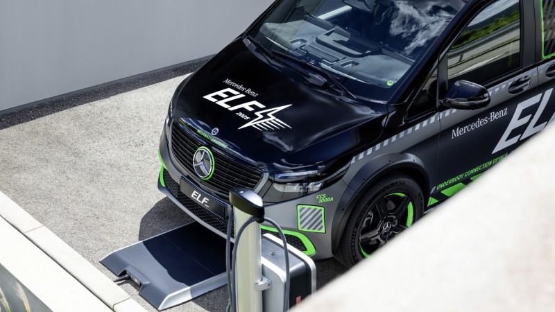 Mercedes is bezig met revolutionaire laadtechnologie