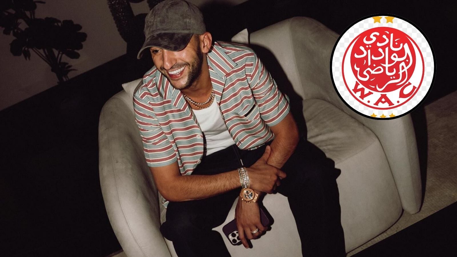 Hakim Ziyech voetbalt nu bij Wydad Casablanca