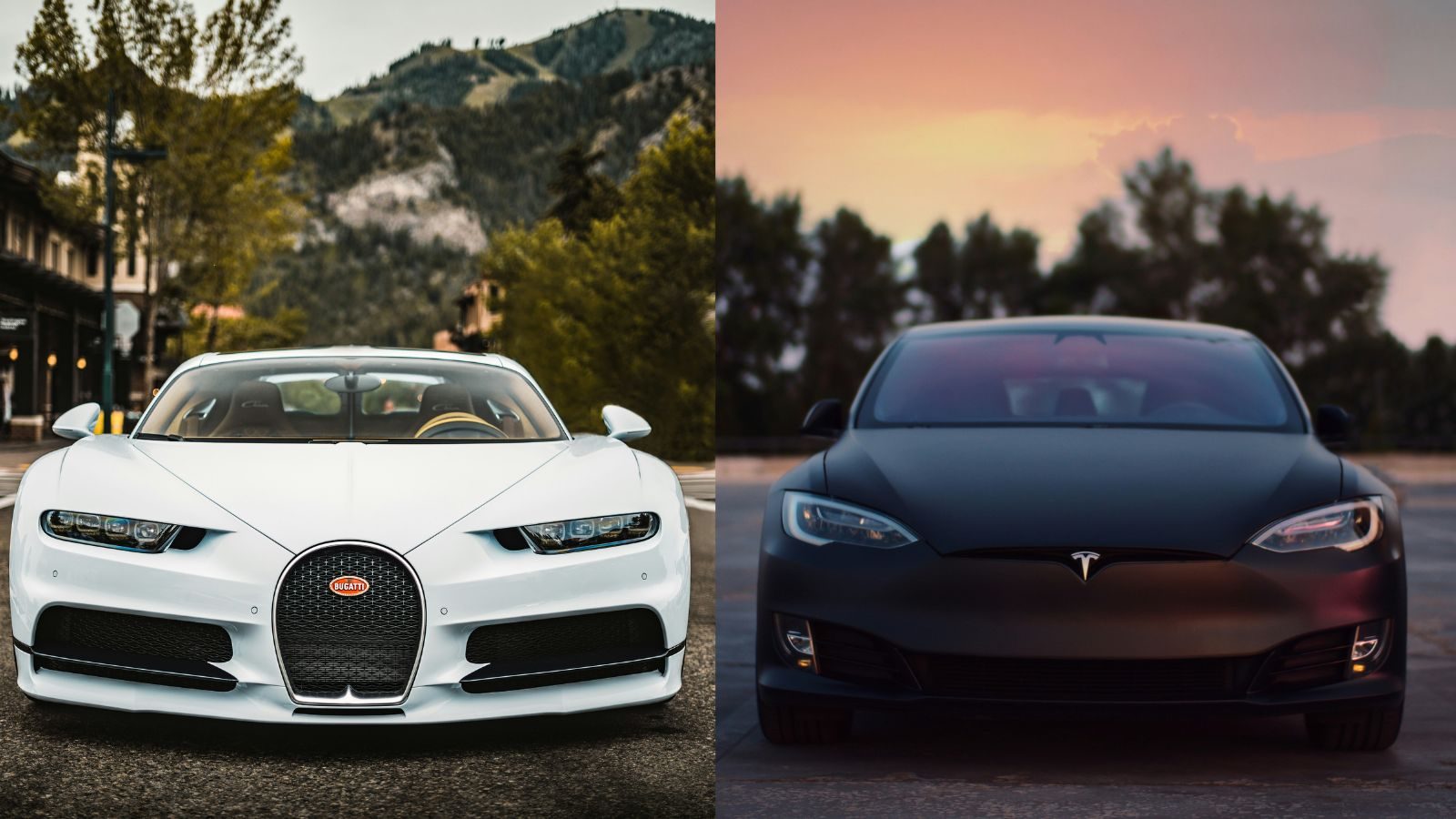 Bugatti vs. Tesla