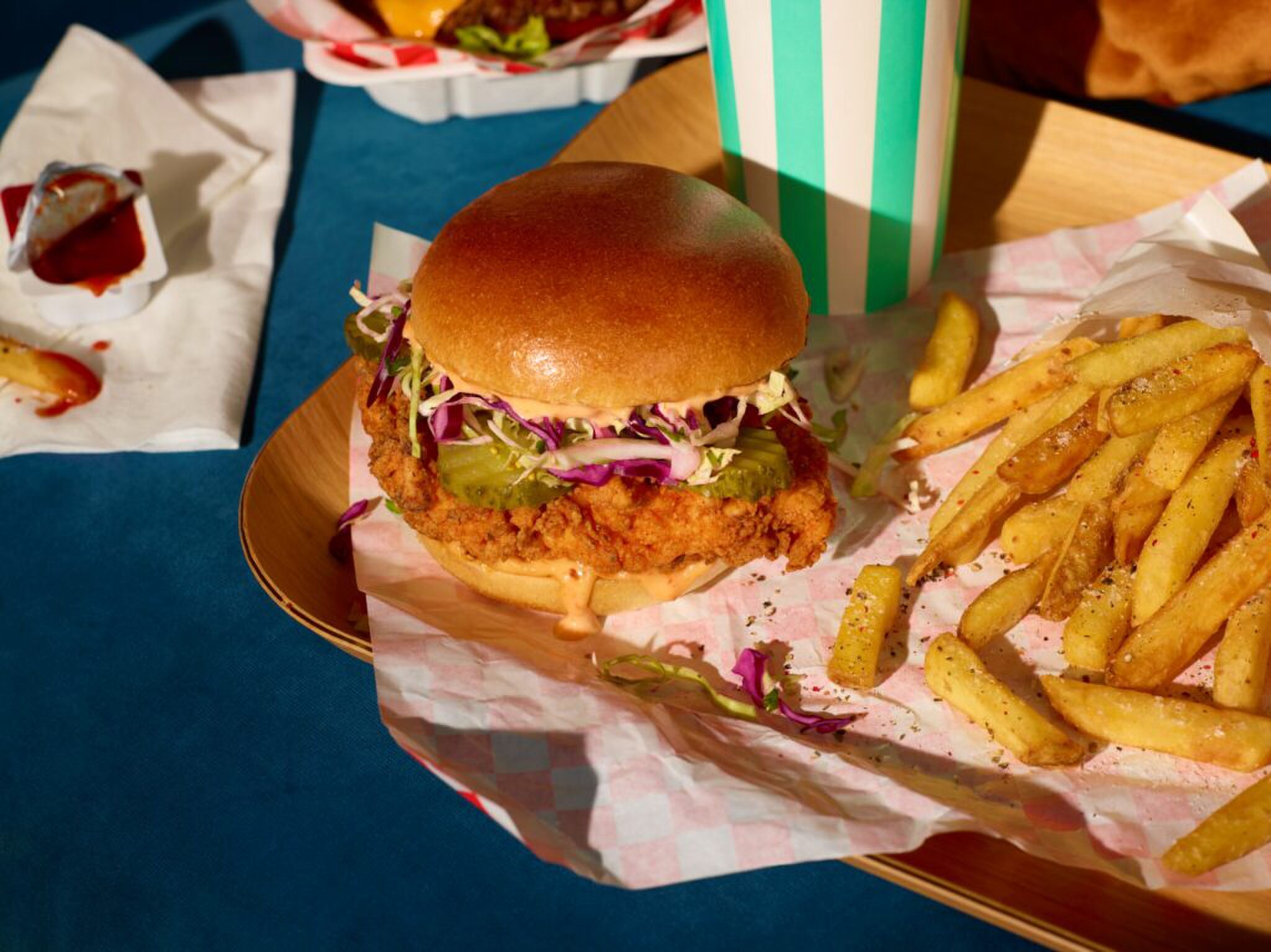 Een burger van Thuisbezorgd