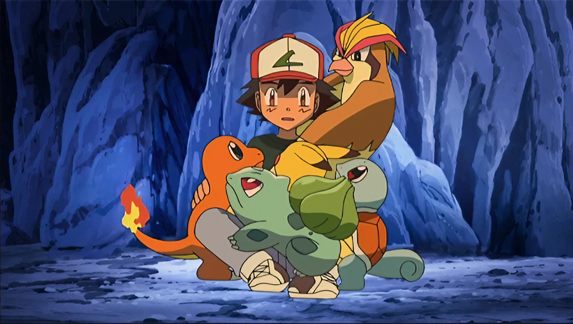 Ash Ketchum van de Pokémon animatieserie