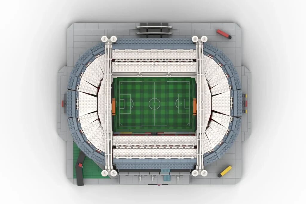 Het Johan Cruijff stadion van LEGO