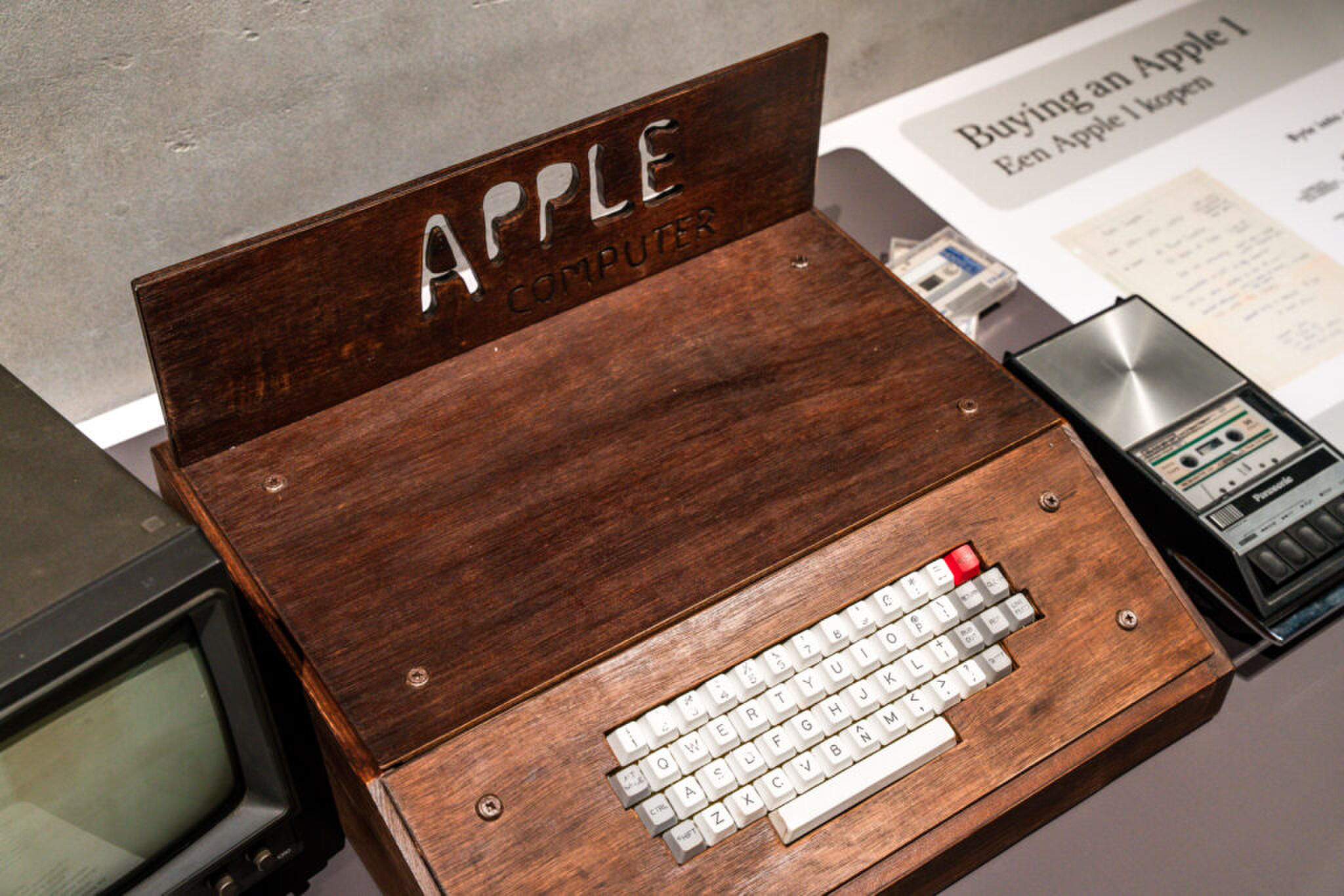 De Apple I, de eerste Personal Computer
