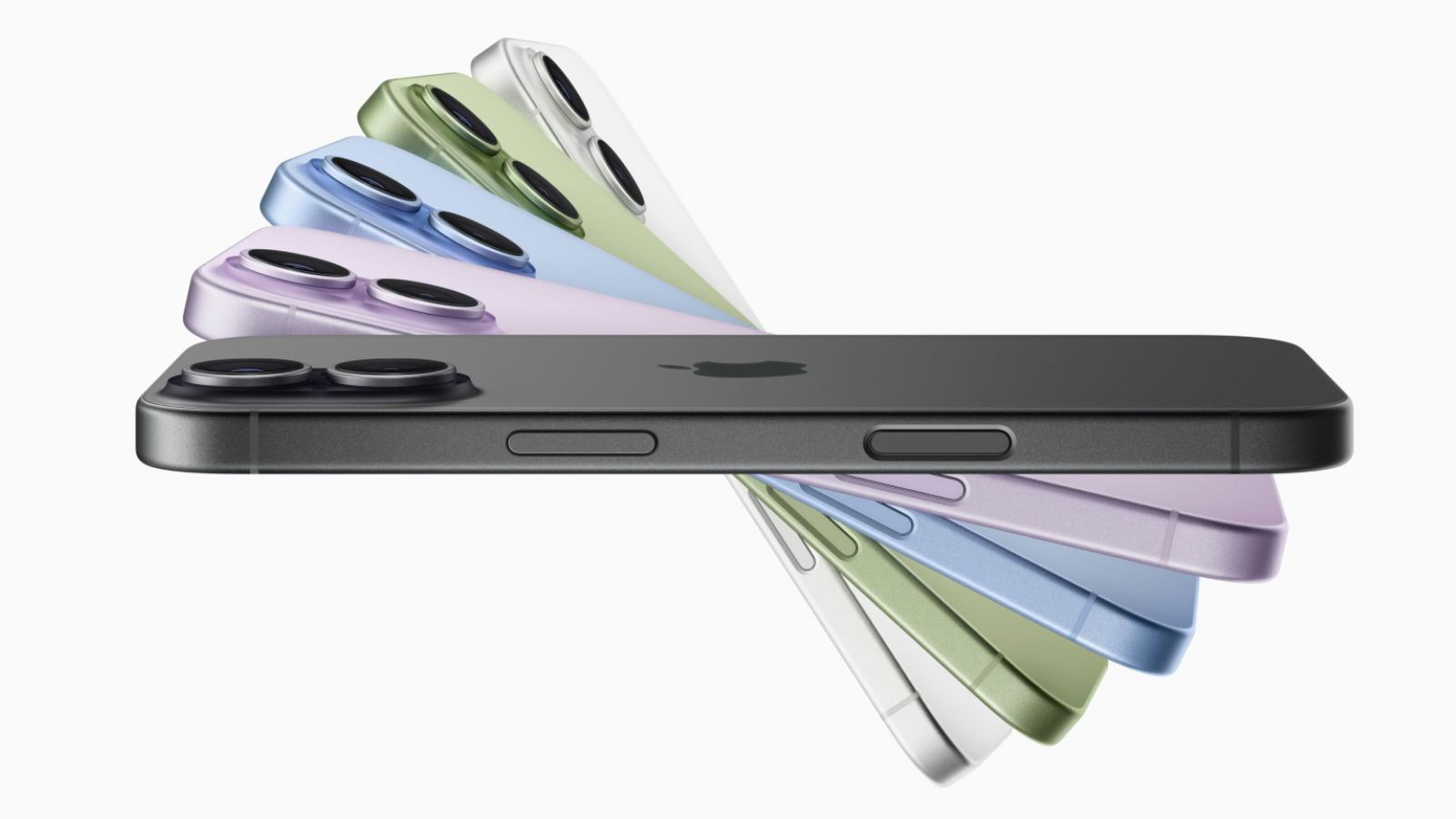 Verschillende iphones in verschillende kleuren