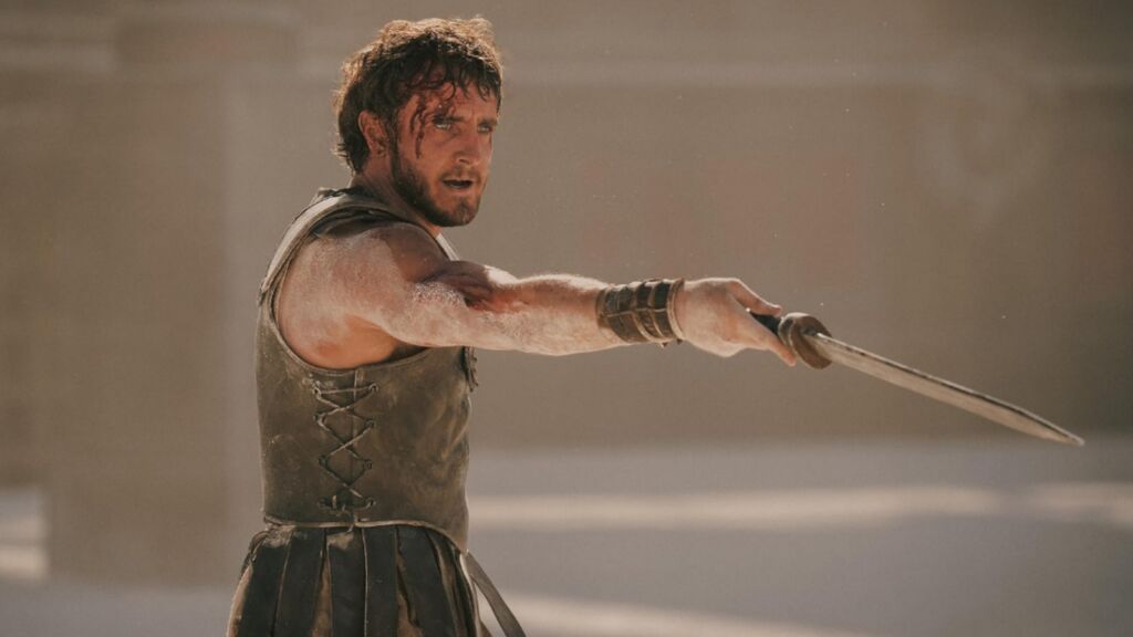 Paul Mescal in Gladiator II