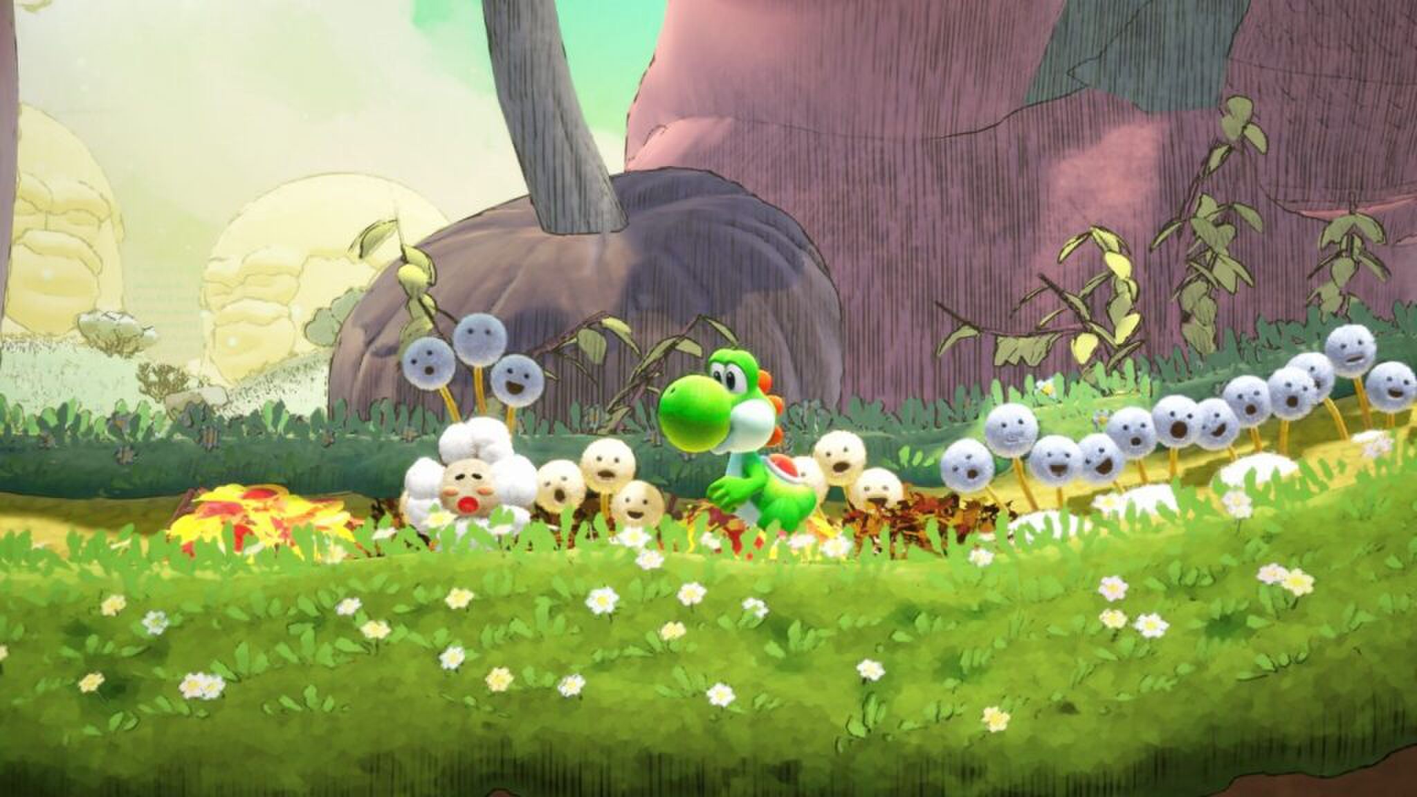 Yoshi in de nieuwe Yoshi-game