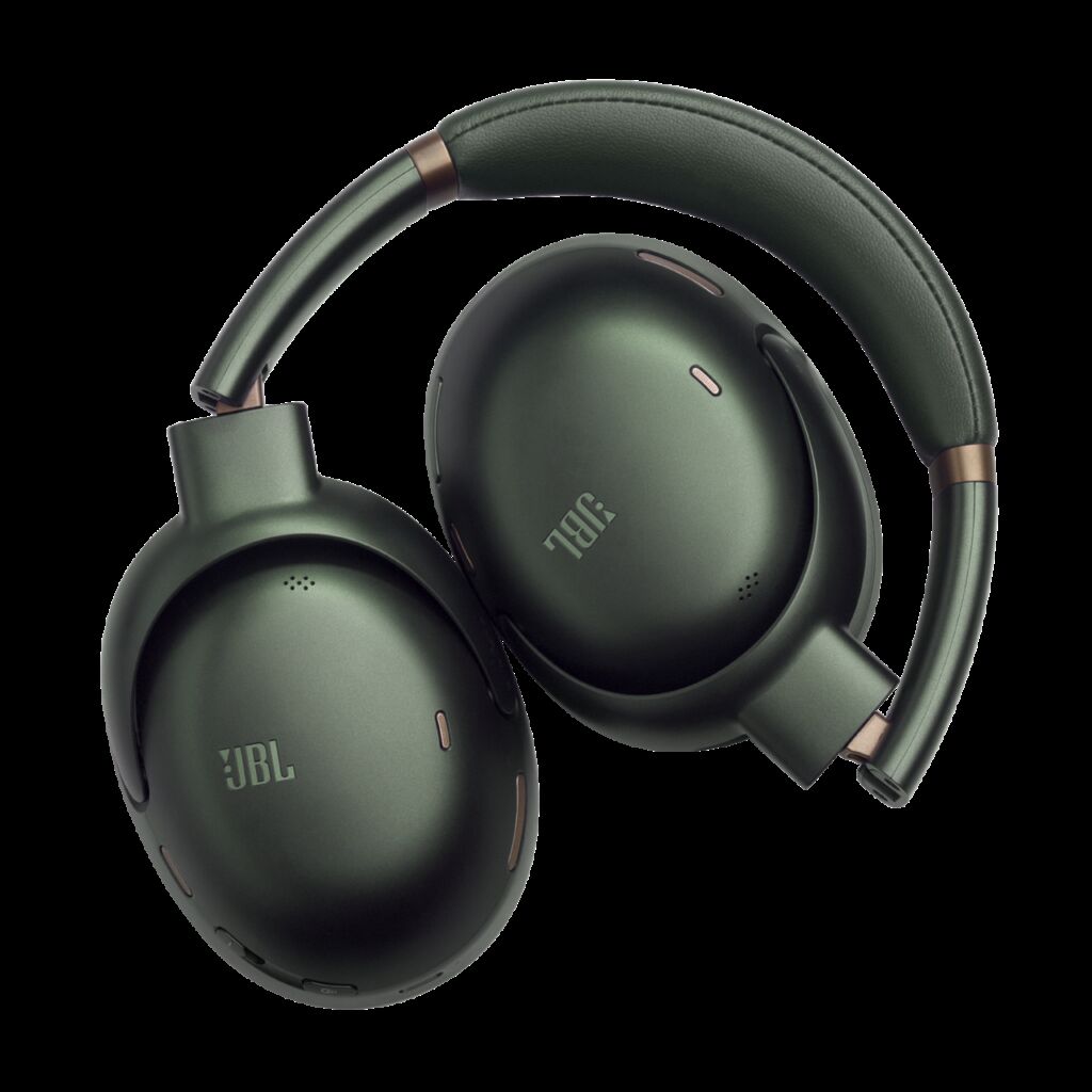 De JBL Tour ONE M3 headphones in een donkergroene kleur