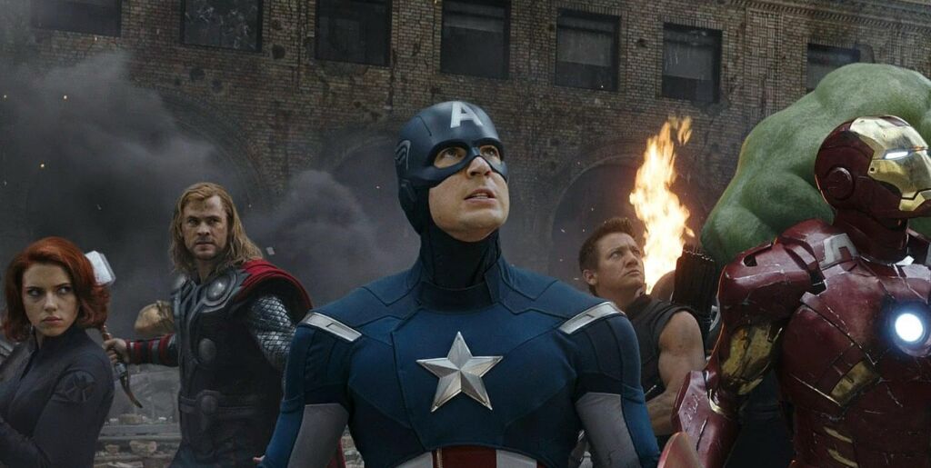 De Avengers in de film Avengers: Endgame