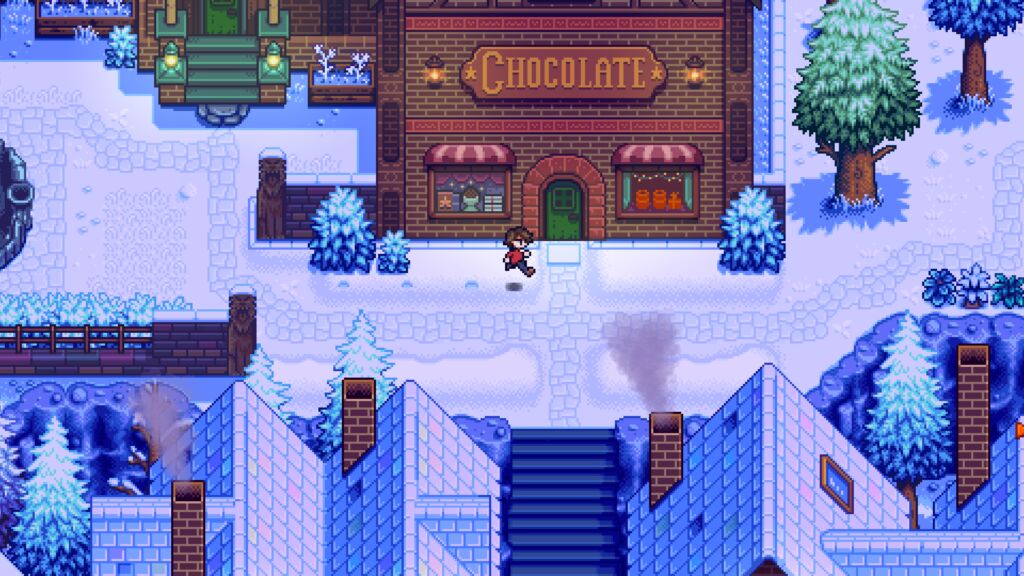 Een screenshot uit Haunted Chocolatier