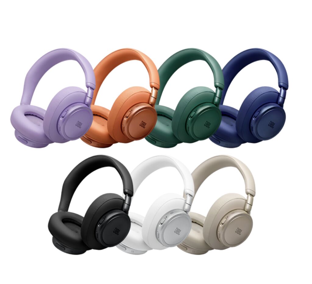 De JBL Live 780NC is verkrijgbaar in deze kleuren
