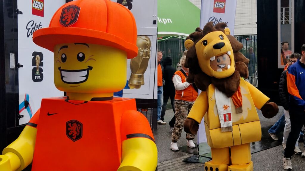Voetbalvaantje van LEGO