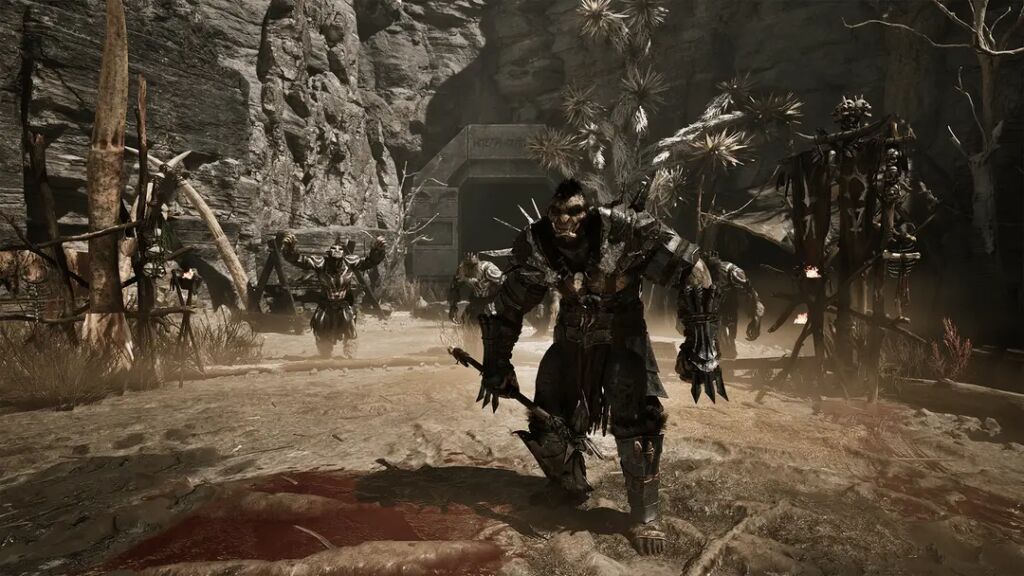 Een orc uit de Gothic 1 remake, die er een stuk beter uitzien dan in 2001