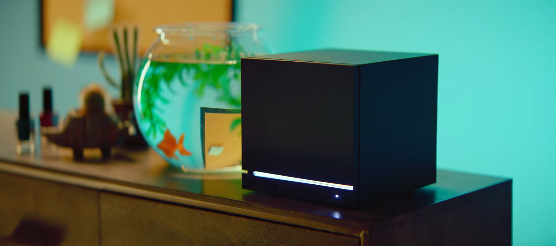De Steam Machine is niet veel groter dan een vissenkom