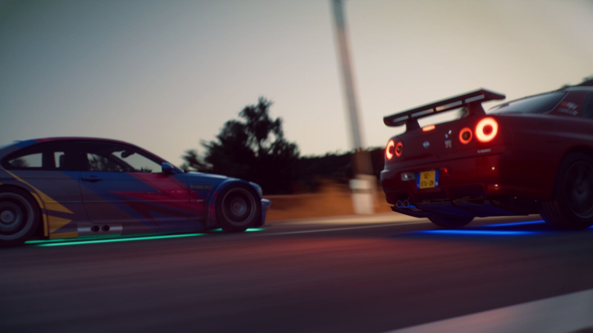 De races in de nacht zijn echt supervet