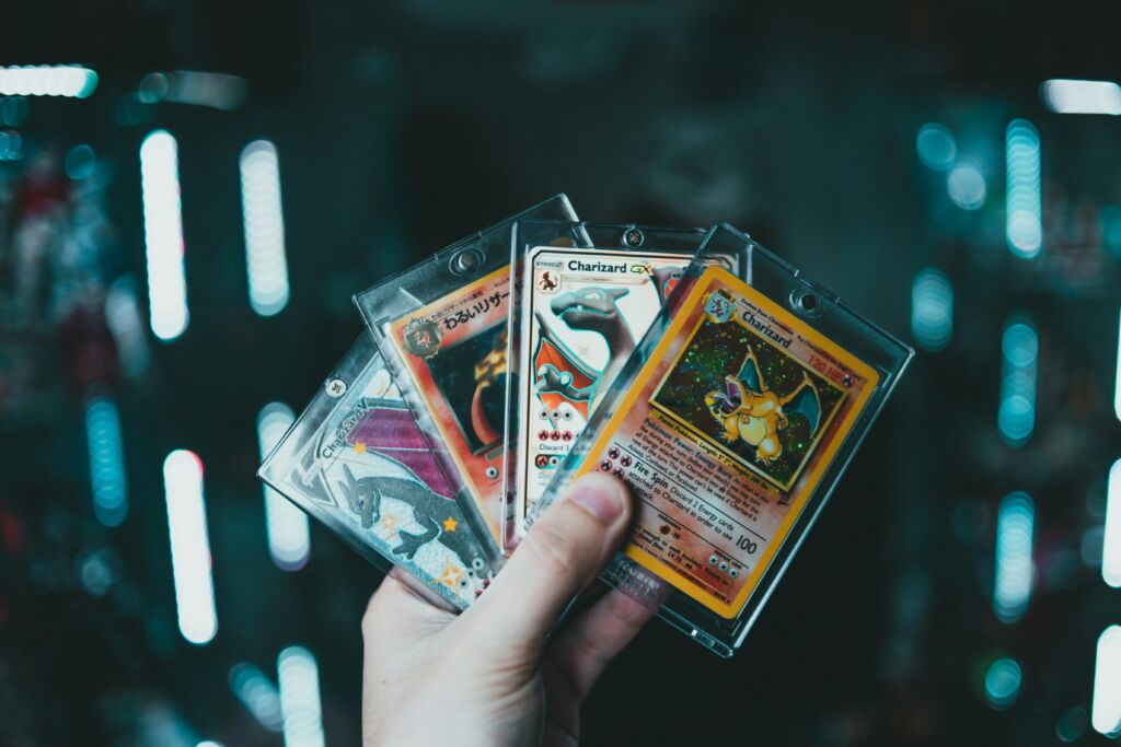 Verschillende Charizard kaarten