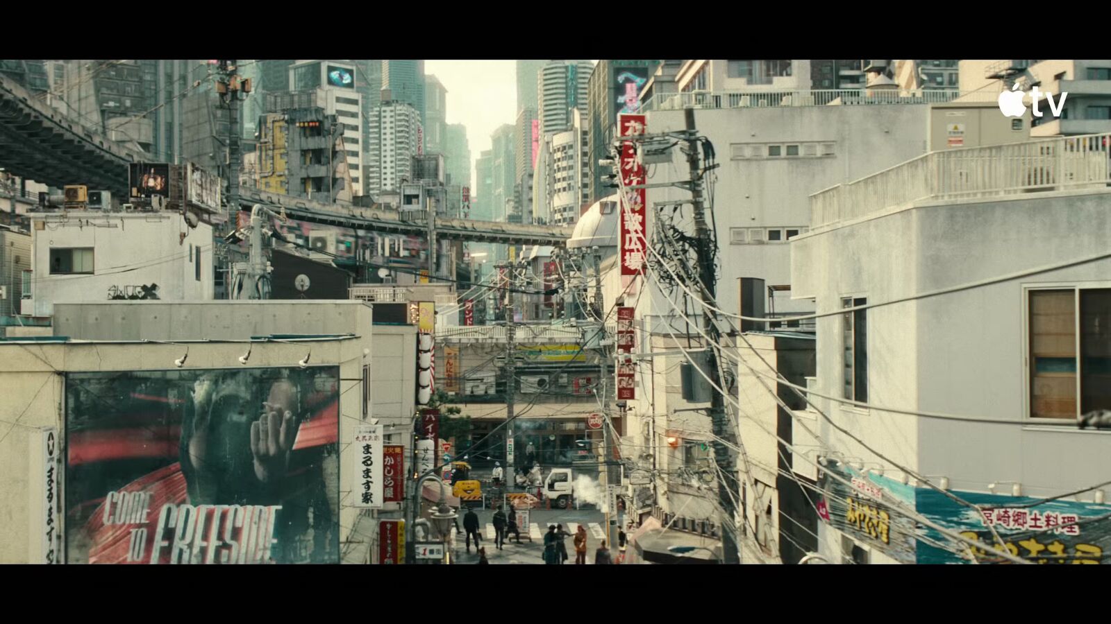 Een stillbeeld uit Neuromancer