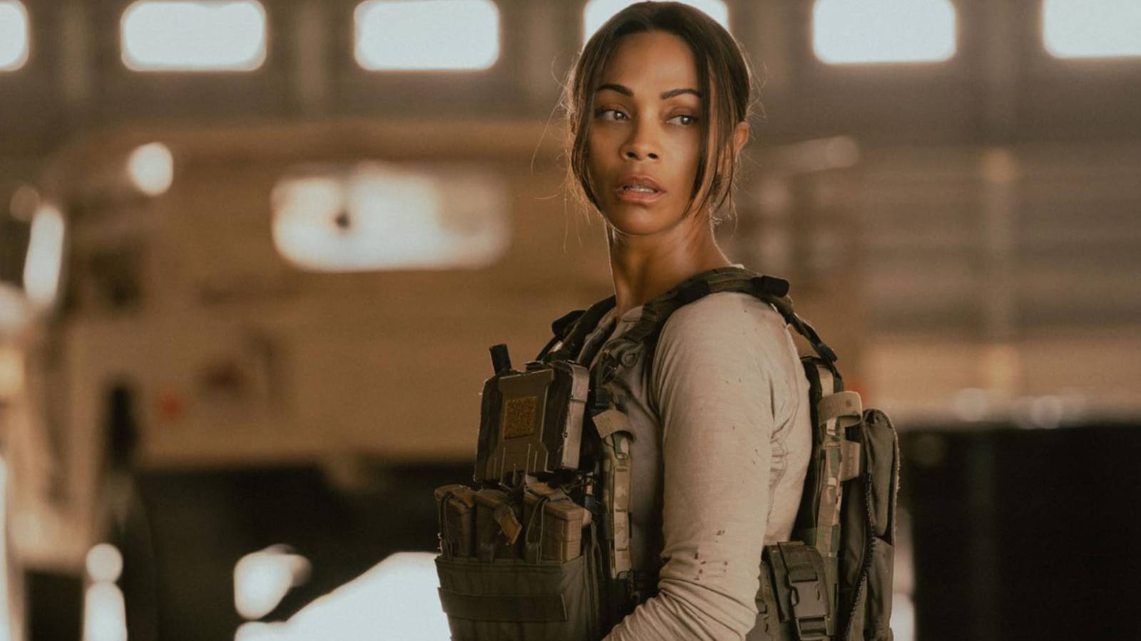 Zoe Saldaña in Lioness