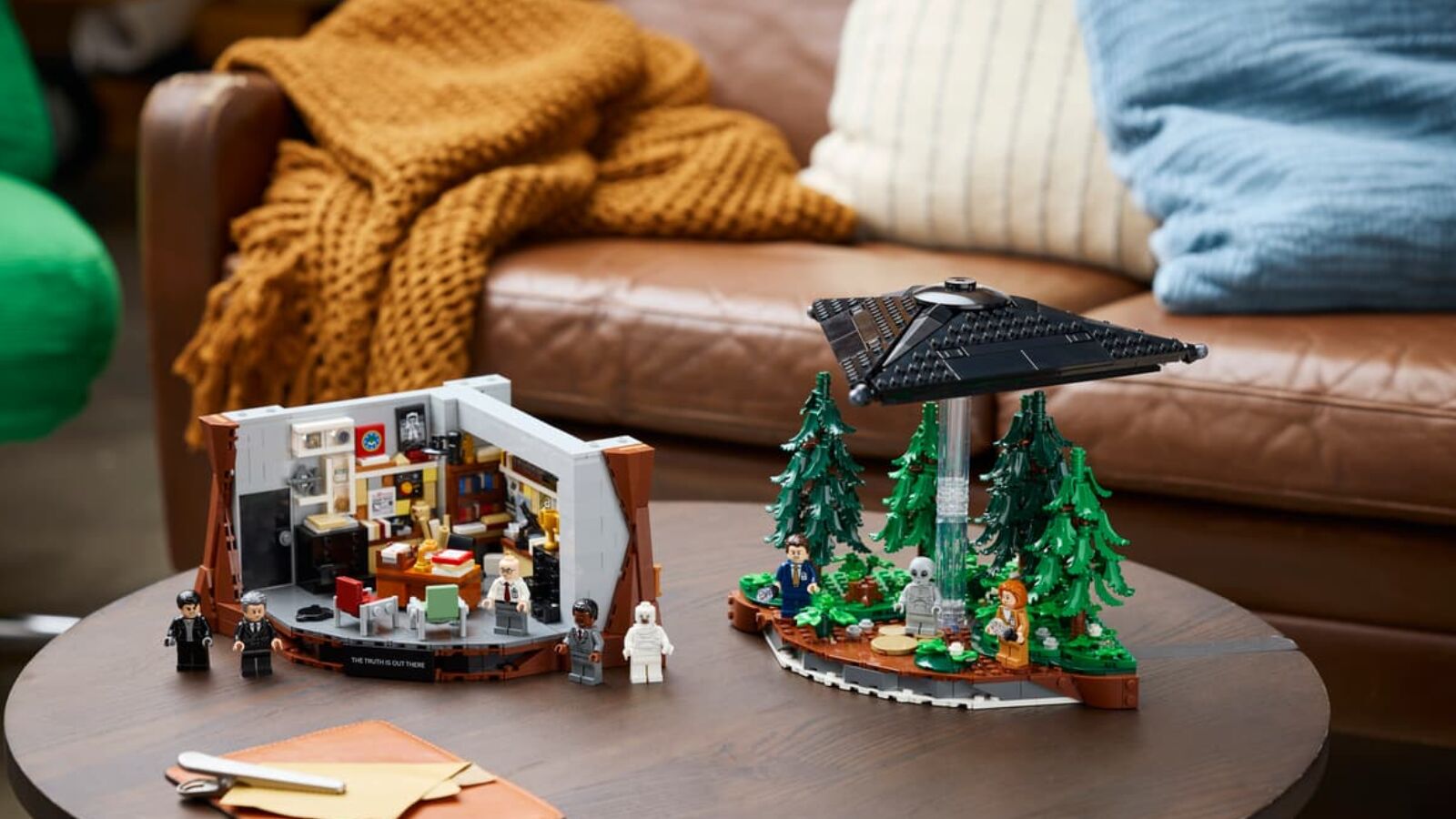 Zo ziet de LEGO-set van The X-Files eruit