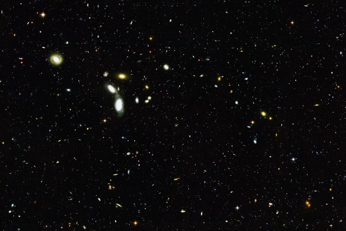 Een foto uit de ruimte met een van de beste telescopen