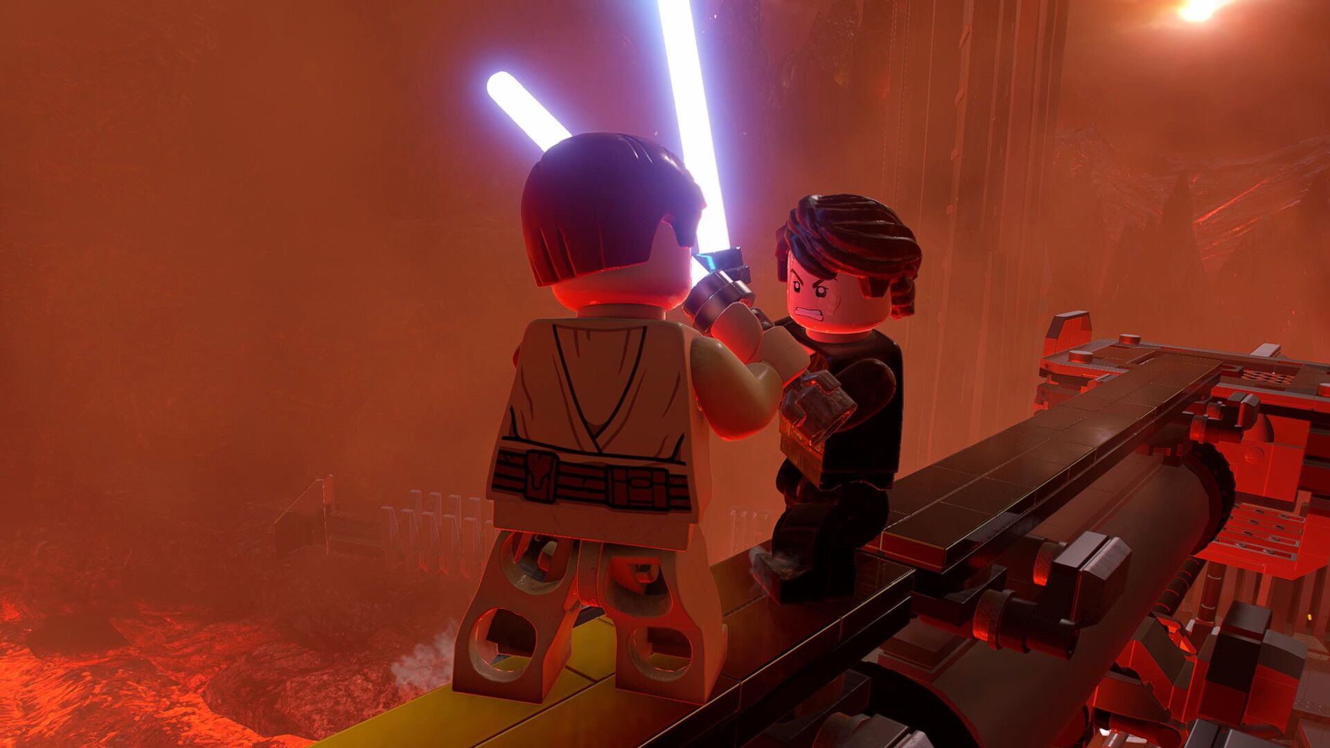 Anakin en Obi-Wan in Lego starwars