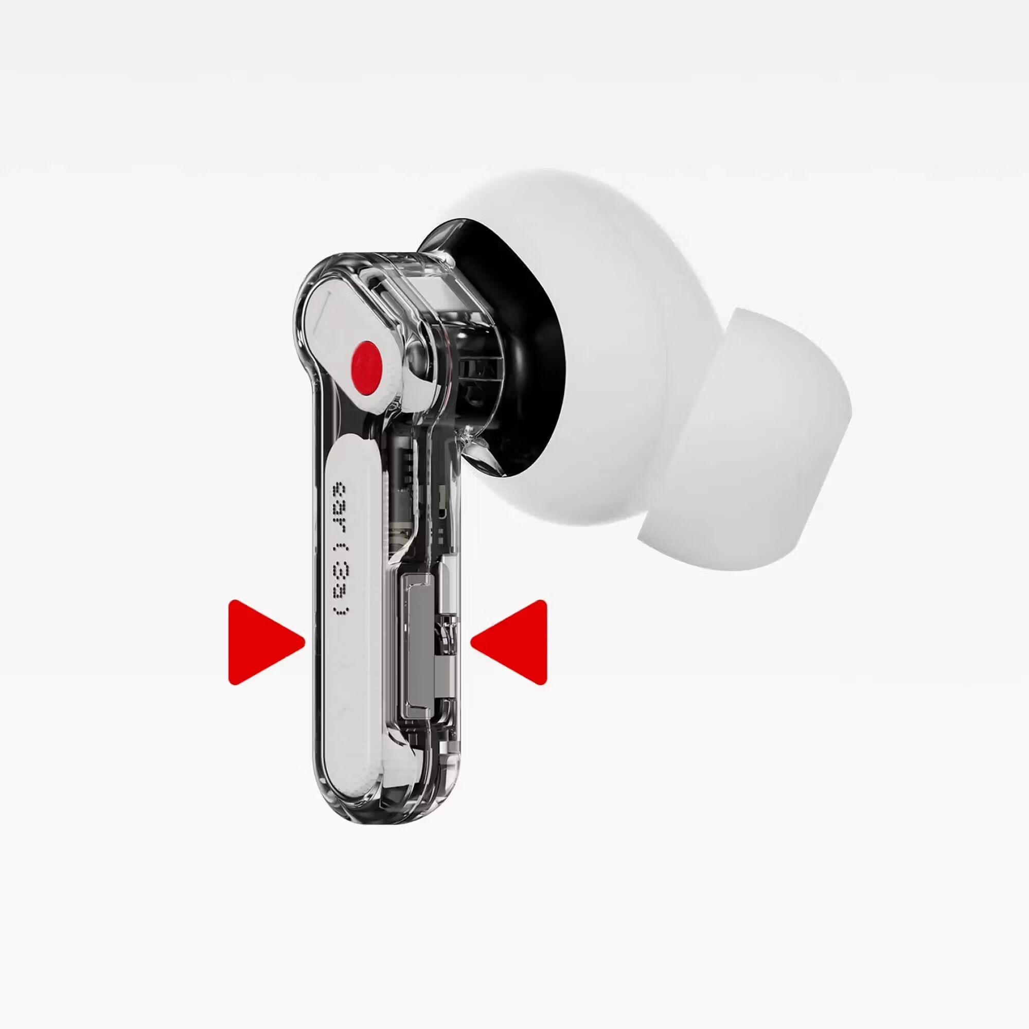 Het unieke design voor de Nothing Ear (3a)