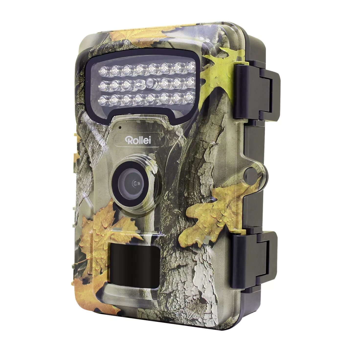 De wildcamera is goed gecamoufleerd
