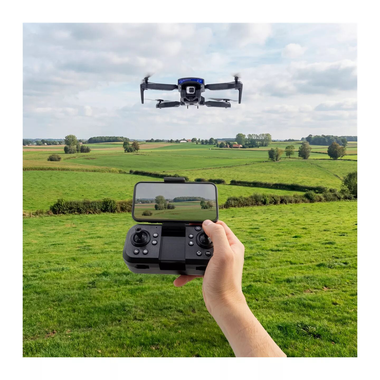 De MAGINON Quadrocopter van de Aldi
