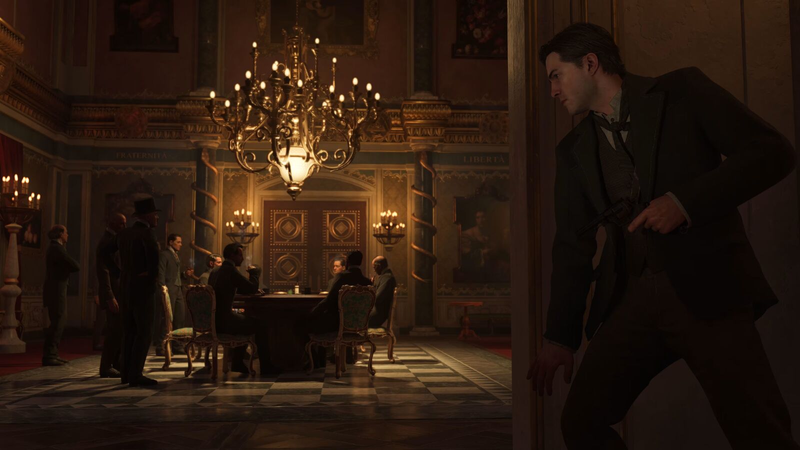 Een sc&egrave;ne in Mafia: The Old Country