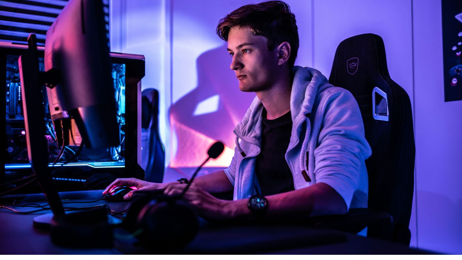 Een pc-gamer 