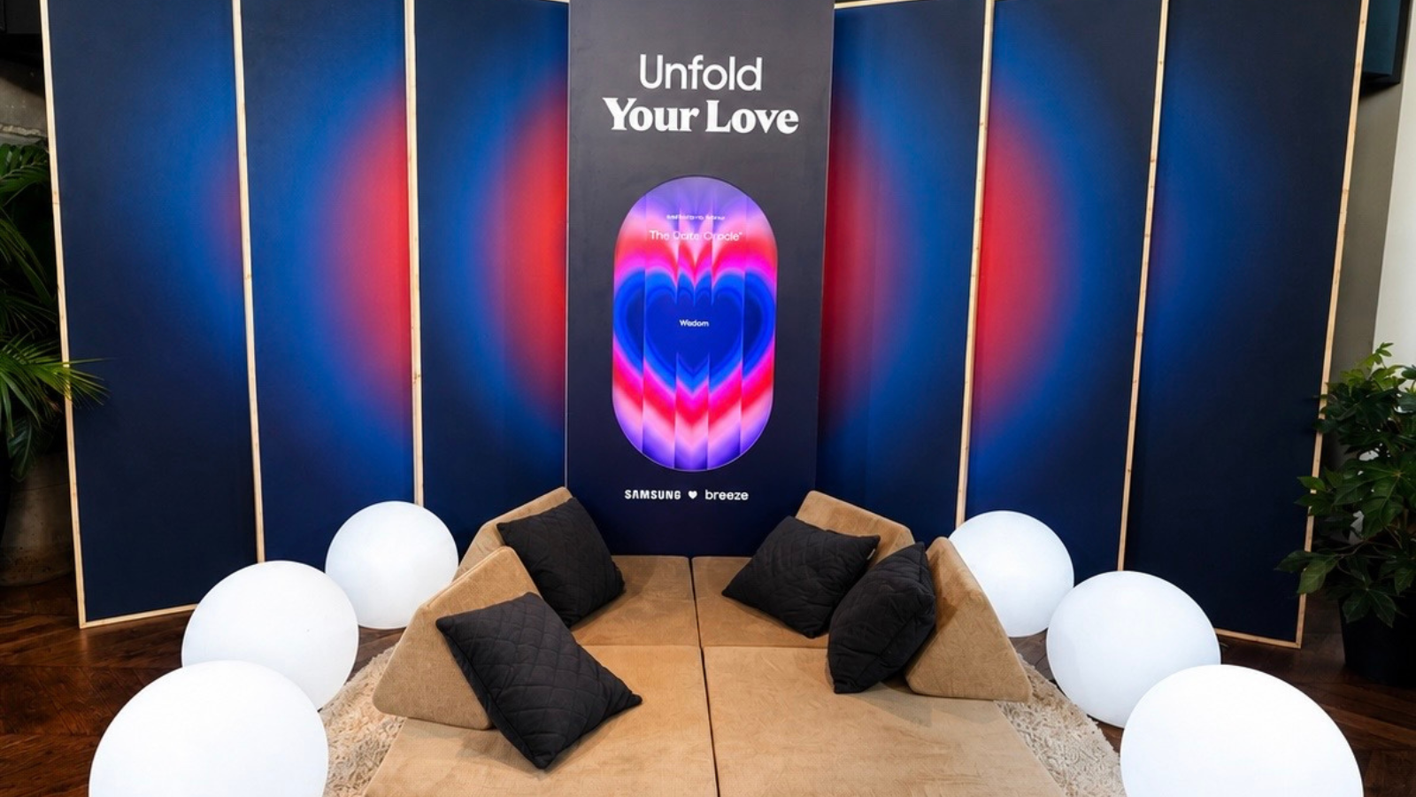 Samsung x Breeze dating event