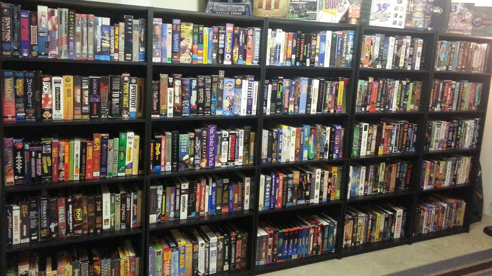 Fysieke collectie pc-games