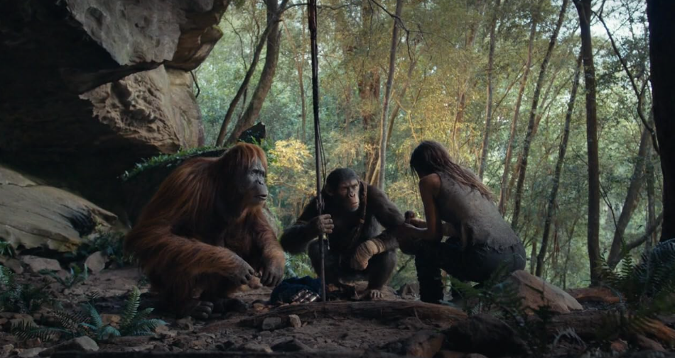 Een stilbeeld uit Planet of the Apes