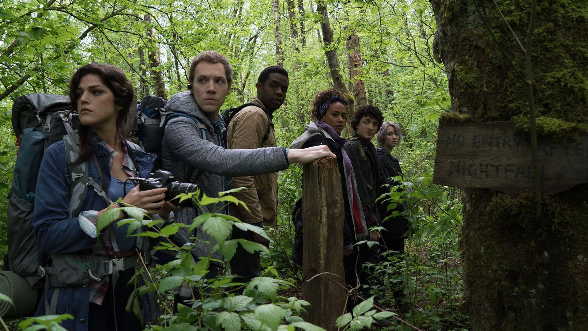 Een stillbeeld uit The Blair Witch Project