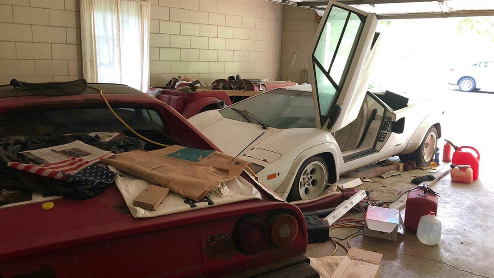 Een Ferrari die die tiener heeft gevonden