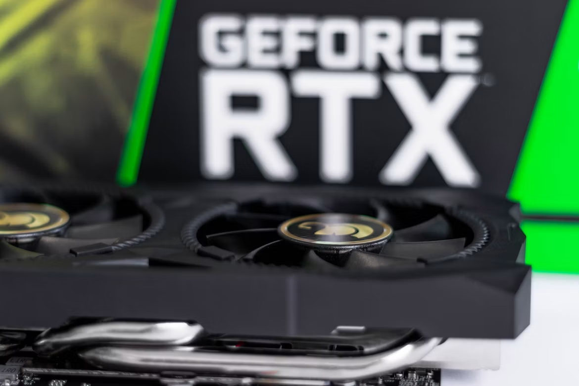 Een grafische kaart van Nvidia