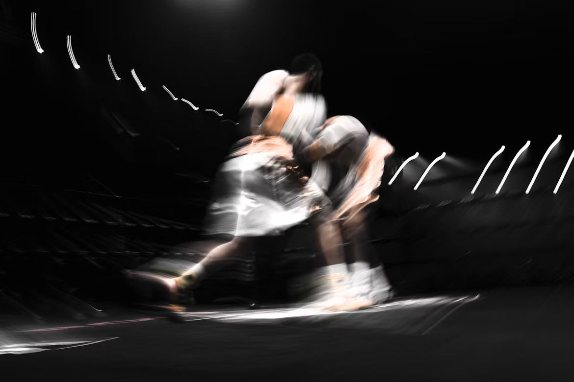 Een beeld waar duidelijk motion smoothing aanstaat